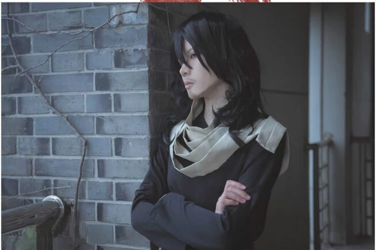 Ластик для косплея моя геройская академия головные костюмы Shouta Aizawa наряды костюм