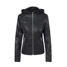 Новая женская куртка на молнии с длинным рукавом, одноцветная, большой размер, пальто для женщин, весна и осень, женские модели с капюшоном, плюс бархат