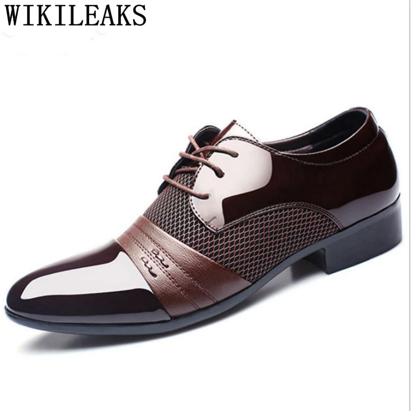 

wedding shoes men Patent leather oxford suit shoes Coiffeur italian shoes men zapatos de hombre de vestir formal erkek ayakkabi