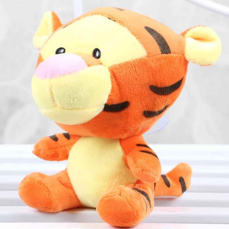 Nouveau 1 Pcs 18 Cm Mignon De Bande Dessinee Tigrou Tigre En Peluche Jouet Doux Animal En Peluche Poupees Bebe Enfants Jouet Enfants Anniversaire Noel Cadeau Aliexpress