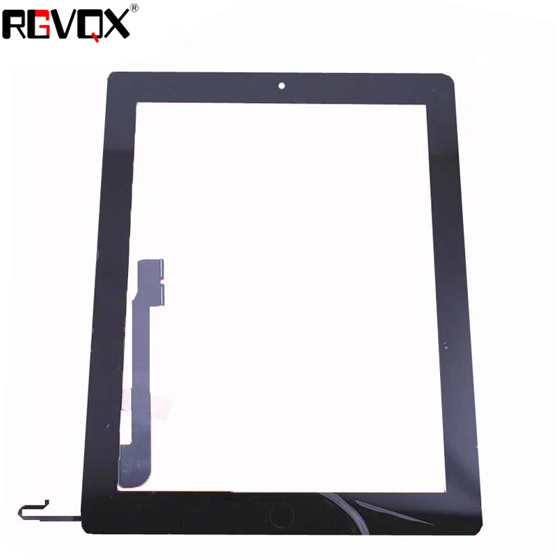 Оригинальный сенсорный экран для iPad 4 A1458 A1459 A1460 TP IC с домашней кнопкой и клейким