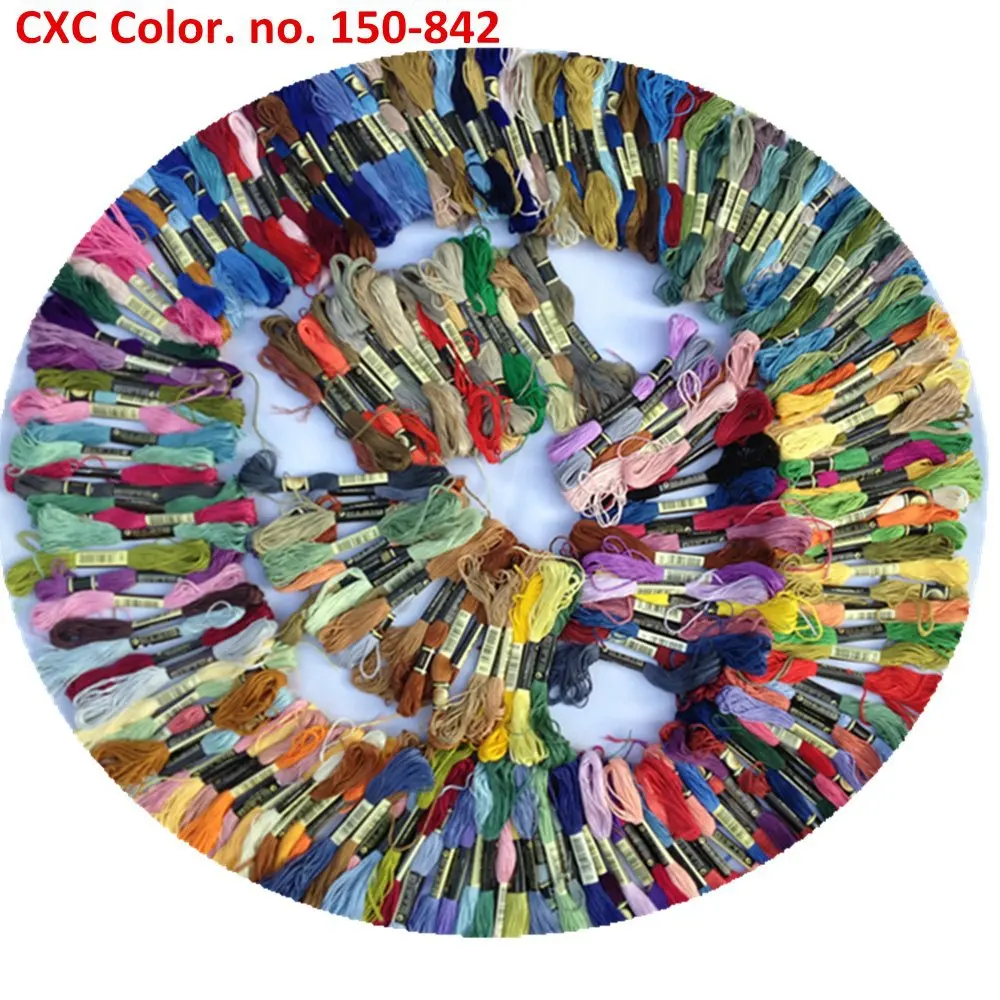 447 Skeins нить Аналогичная DMC для вышивки крестом из хлопка HD059|threading timer|thread cordthread