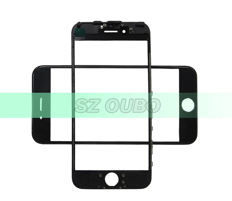 Original LCD Screen Glass With Middle Bezel Frame With OCA Film For iPhone 6S Plus LCD Repair Cold Press (5)