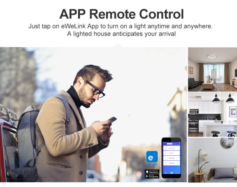 SONOFF RFR3- WIFI DIY Smart RF Control Switch Wireless Remote Auto Smart Home Wifi Sensor Switch Alexa Google Home