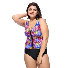 A& J купальник большого размера, винтажный женский купальник для плавания, цельный большой купальный костюм SYS 1868