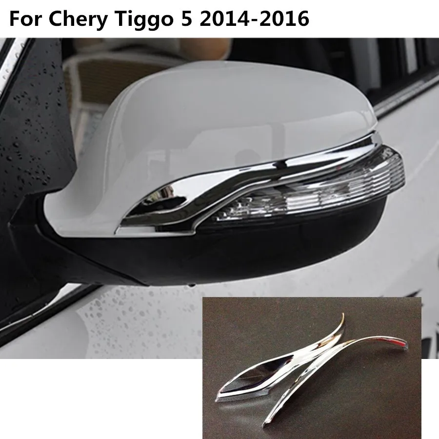 font b Car b font ABS chrome back rear view Rearview eyebrow Side font b