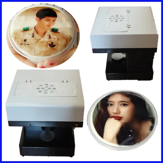 Special Price WIFI operated Edible ink Art Beverages Food Pull Flower selfie coffee printer