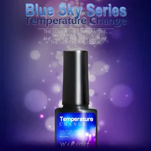 Nail Polish 8ml 3-layers Temperature Color Changing Nail Art Varnish DIY Manicure Supplies UV Gel Polish Glue Nail Art Varnish