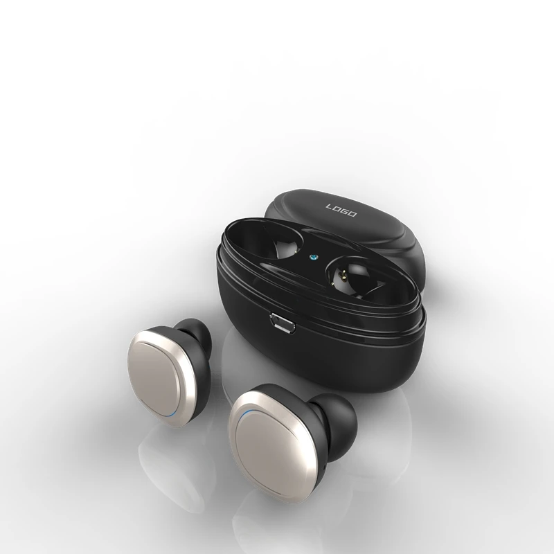 

High Fidelity Handsfree Sports Earbuds 3D Stereo for Apple IOS Android Bluetooth Earphones T12 TWS Wireless With Charging Box
