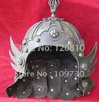 

Rare Chinese Song Dy Bronze warrior's Helmet bronze statue