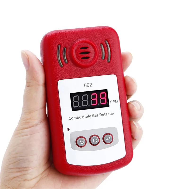 

Electrical GAS detector Wireless Digital LED Display Combustible GAS detector For Home Alarm System