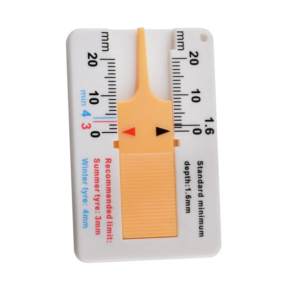 

Auto Tyre Tread Depth Gauge Caliper Car Motorcycle Caravan Trailer Wheel Measure Repair Tool Wholesale #LYS