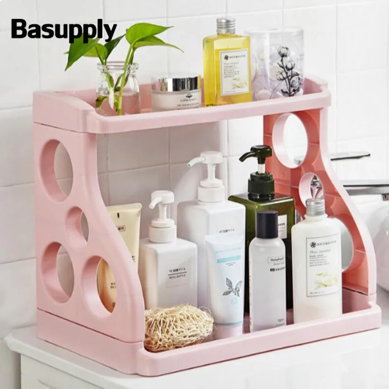 Basupply 1Pc New Double Layer Kitchen Shelf Spice Rack ...