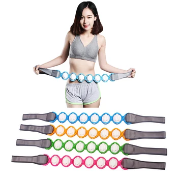 

New fitness roller body massager neck waist back shoulder equipment healthy care massager