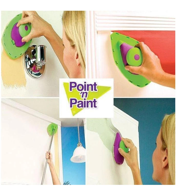 1Set High Quality corative Paint Roller and Tray Set Painting Brush