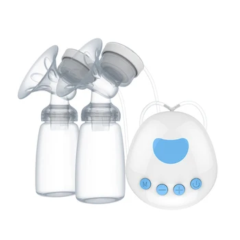 

150ml Electric Breast Pump and Manual Breast Pump with Milk Bottle Comfort Safety Breast Pump Baby Breast Feeding Supplies