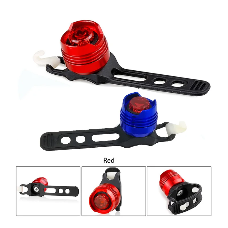 

Bike Bicycle Cycling Front Rear Tail Helmet Flash Lights Safety Warning Lamp Cycling Safety Caution Light