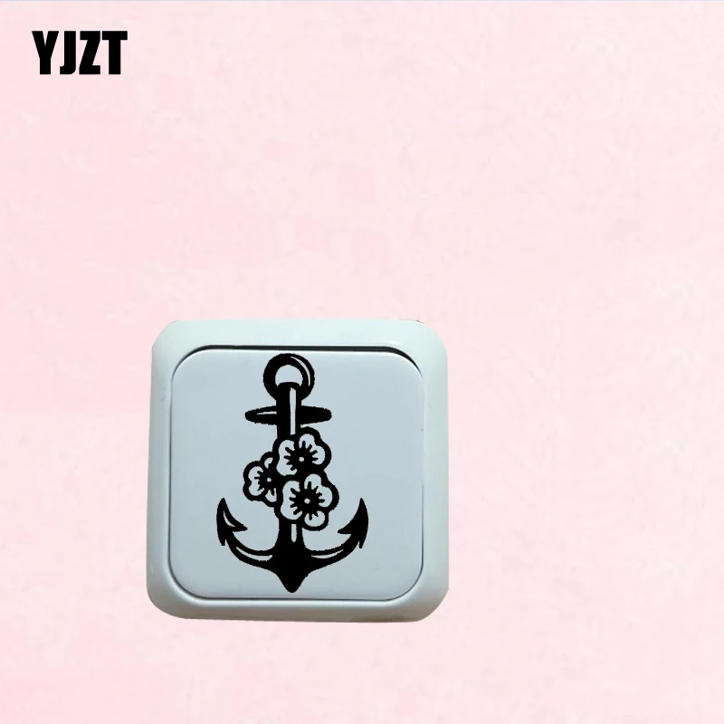 

Anchor Flower Fashion Wall Stickers Switch Decorative Vinyl Decals 7SS0701