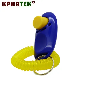 

Dog Pet Click Clicker Training Trainer Aid+ Wrist Strap