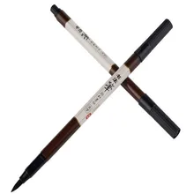 6 шт. каллиграфия рисунок пером эскиз маркеры Multi Функция мягкой щетки ручки добавил чернилами для офиса школы письма товары для рукоделия