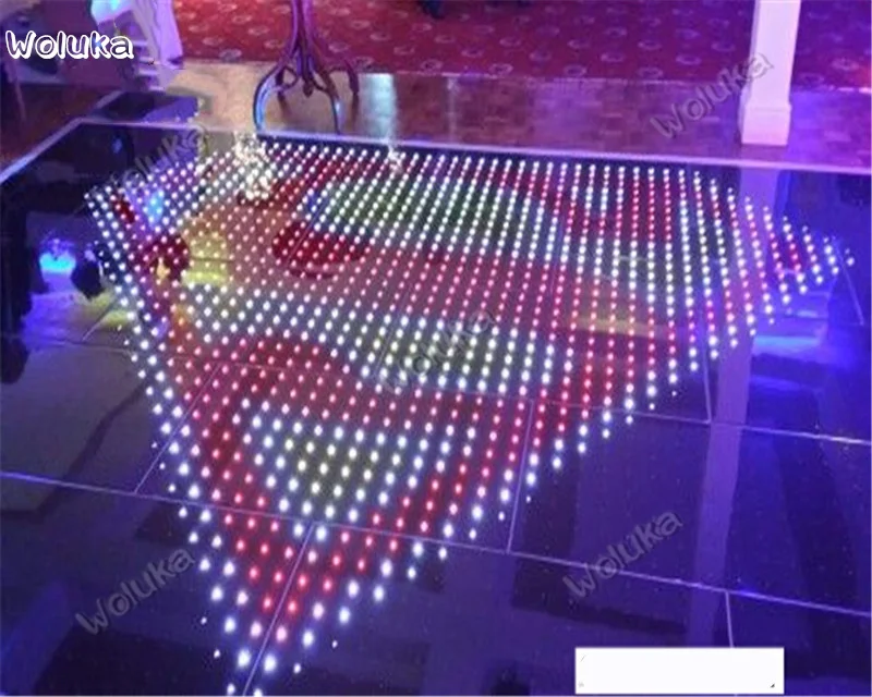 Светодиодный видео напольная плитка RGB бар танец танцевальный видео напольная плитка RGB видео танцпол CD50 W03