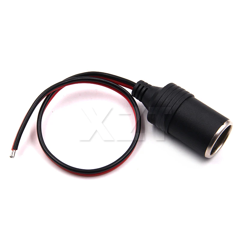 

12V 24V Male Car Cigarette Lighter Socket Plug Connector On Off Switch 30cm drop Shipping Brand
