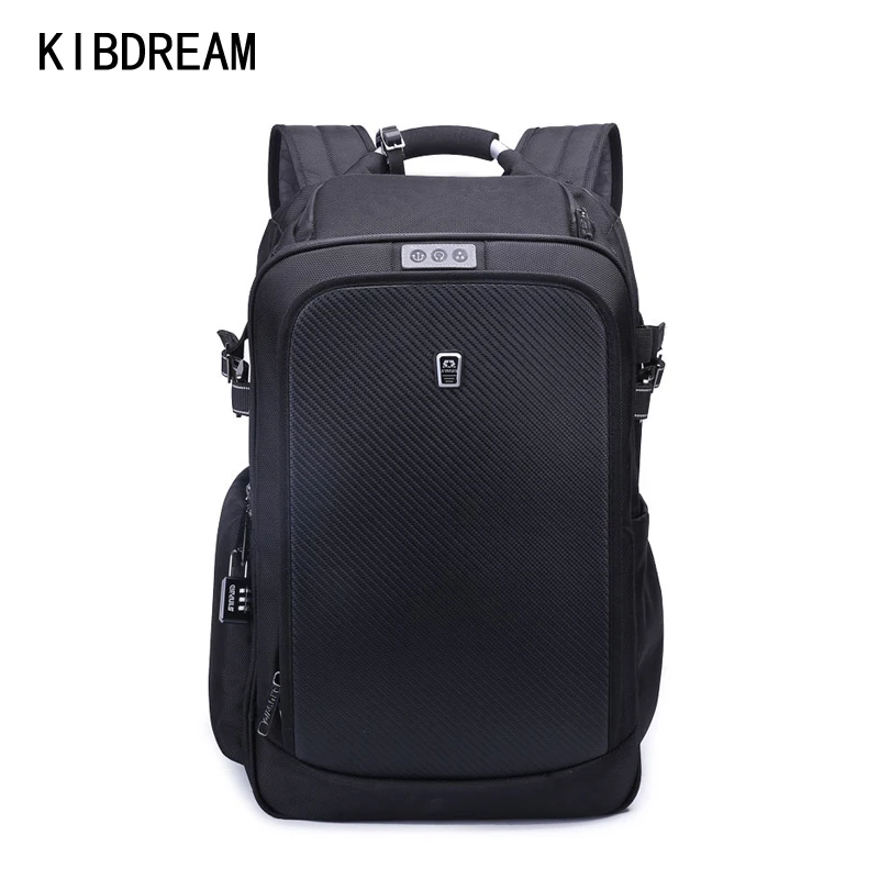 

KIBDREAM New Arrival Travel Bag Computer Durable Waterproof Book Bags Mens Laptop Backpack Stylish Cool Backpack Korean Fashion