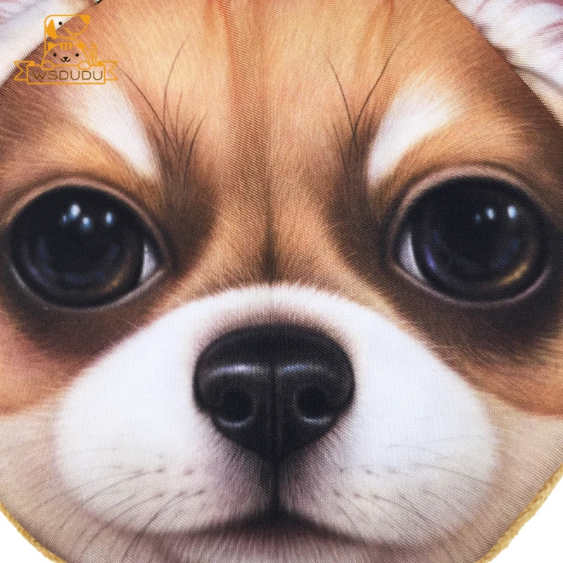 Chihuahua Plush Purse Dog Bull Terrier Bag Wallet Pouch Stuffed