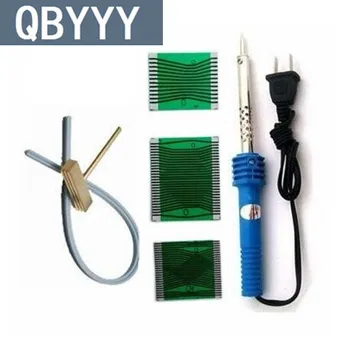 

QBYYY 1 set for benz W210 W202 W208 speedometer pixel failure fix lcd connector cable Welding solder Iron T-tip Teflon Cable