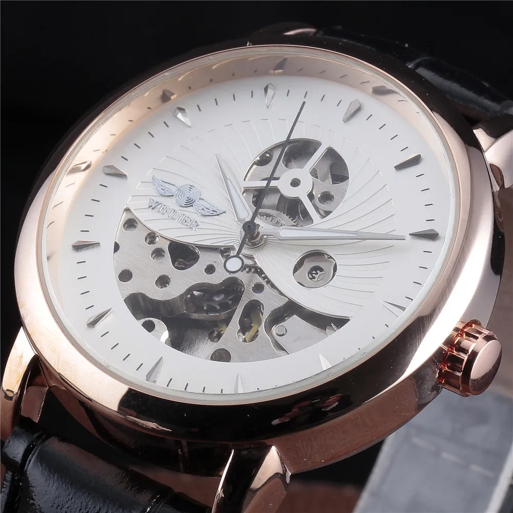 winner men's automatic mechanical watch
