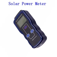 Portable Digital Solar Power Meter Precision Light Meter Data Hold Peak Hold For Solar Radiation Research Glass Light Intensity 1