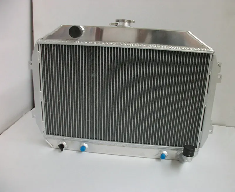 Новый 3 рядный алюминиевый гоночный радиатор AT & MT для Nissan/Datsun 240Z/260Z 1970 1975 71 72 73 74