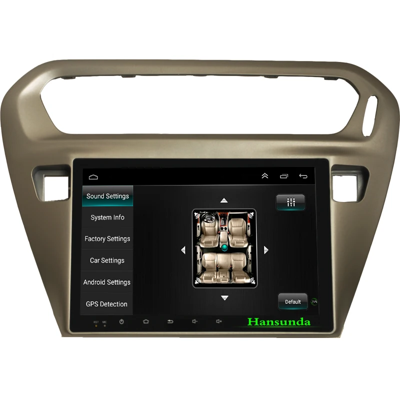 Flash Deal Quad Core 1024*600 Android 6.0 Car PC GPS Navigation Player Deckless Car Stereo for Peugeot 301 2014 Radio Bluetooth 3G 4G LTE 5