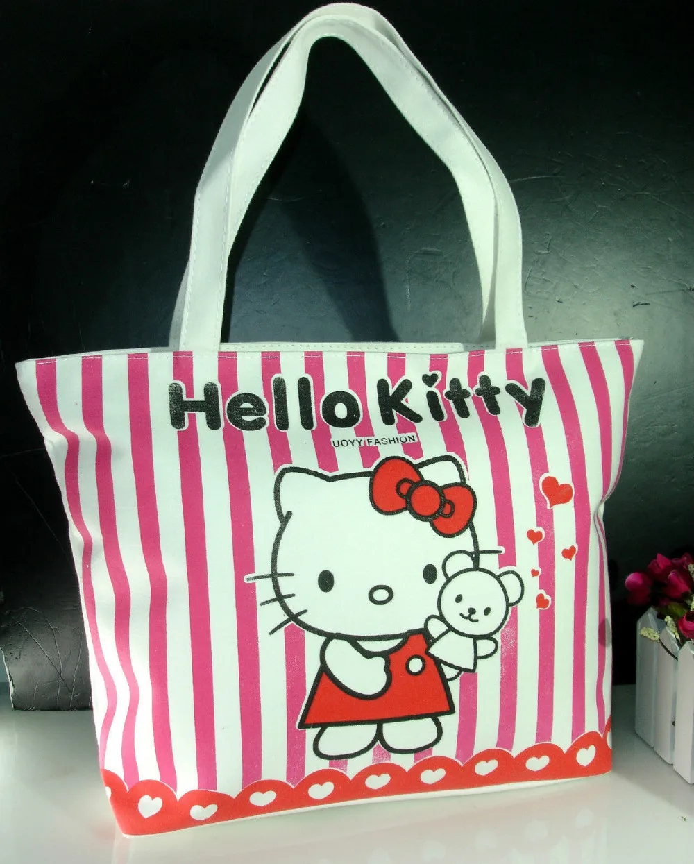 New Hello kitty Bag Shopping / Tote Bag Purse yey 1019pbag pursetote baghello kitty bag