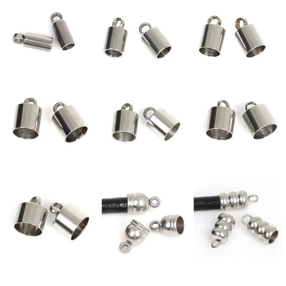 

Stainless Steel Magnetic Clasps Leather Cord Clasp Magnet Buckle DIY Bracelet Jewelry Making Jewelry Accessories