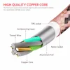 Cable Micro USB 2A de carga rápida para Samsung, Huawei, Xiaomi, LG, Tablet, teléfono móvil Android, Cargador USB, cables de nailon ► Foto 3/6