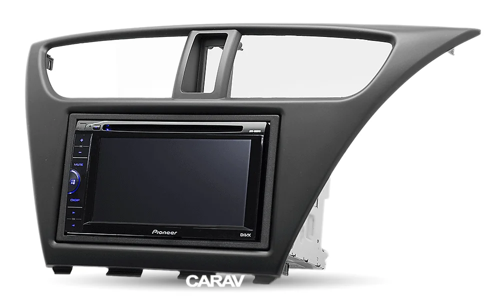 2Din радио фасции для HONDA Civic хэтчбек правое колесо стерео аудио панель установка приборной панели комплект Регулировочная рама адаптер