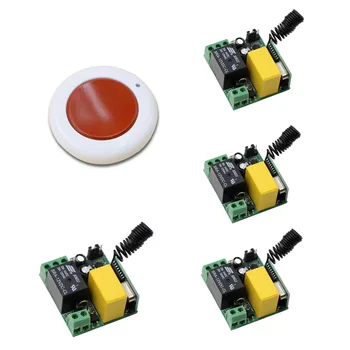

Beat Price AC 220V 1CH 10A Wireless Relay Remote Control Switch Wireless Remote Light Power Switch Wireless Transmitter TX RX