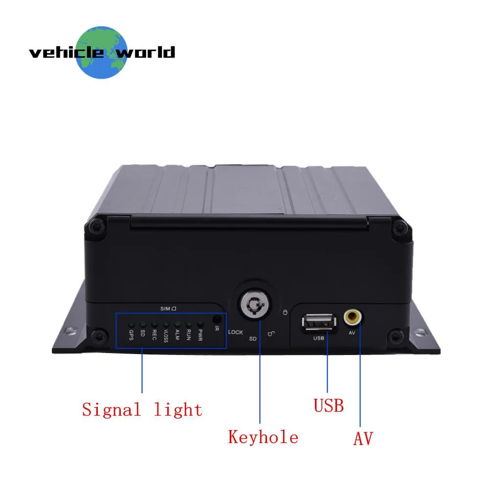Gps 3g 4G AHD 720 P HDD sd-карта 4Ch школьный автобус прицеп грузовик такси автомобильный мобильный видеорегистратор