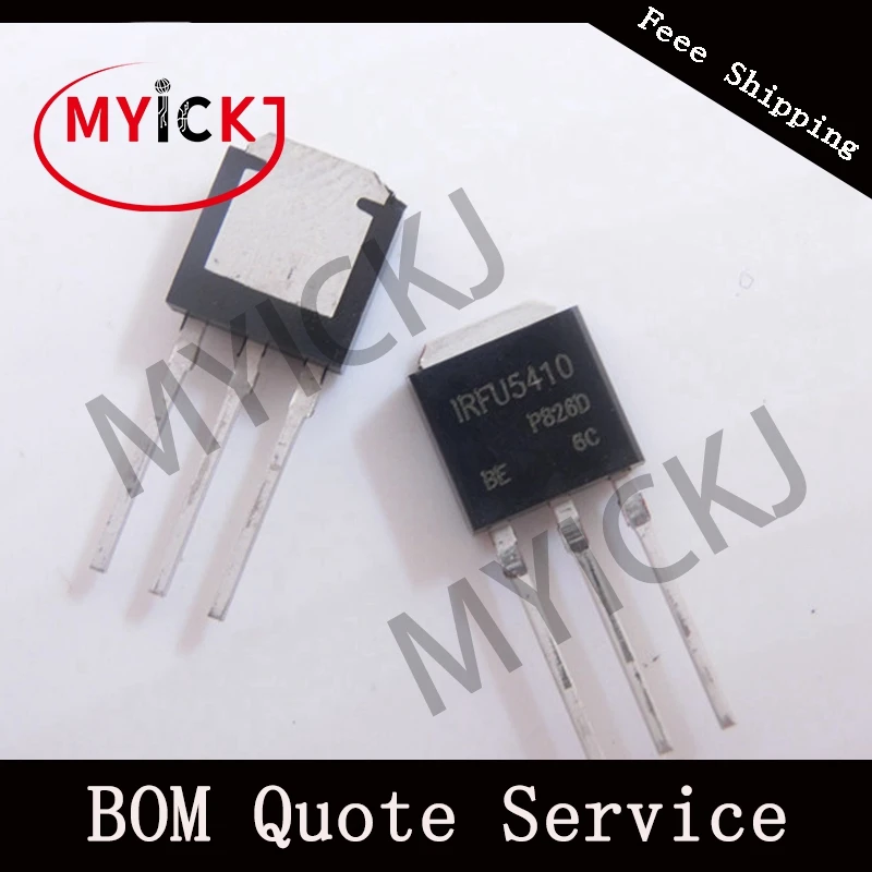 5 шт. IRFU5410 MOSFET P-CH 100V 13A I-PAK IC-CHIP TO-262
