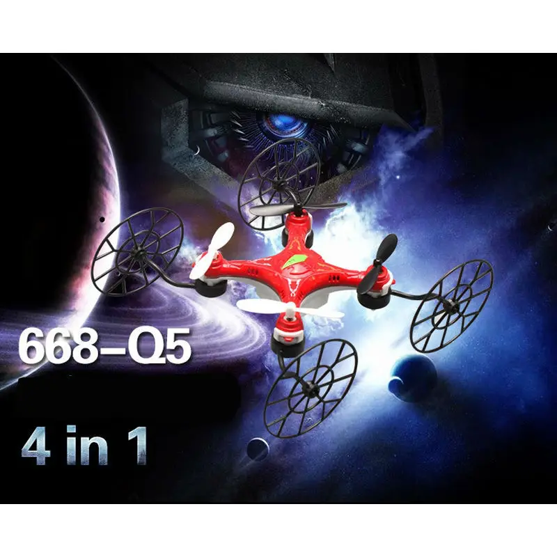 Free shipping 668 Q5 4CH UFO 2 4G Mini font b Drone b font RC Quadcopter
