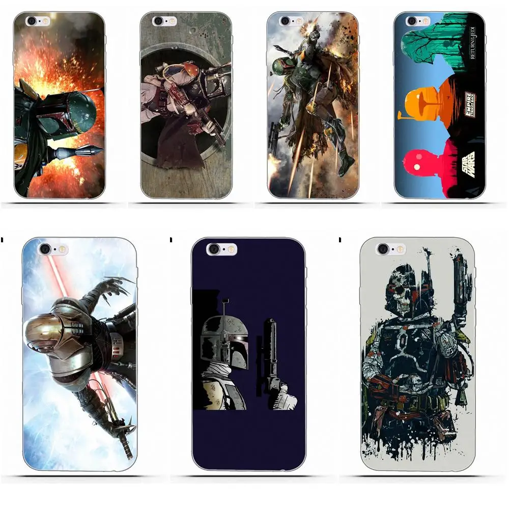 Мягкий чехол для телефона с изображением Звездных Войн Boba Fett Galaxy Alpha Core Note 2 3 4 S2 A10