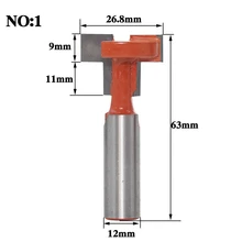 Cheap 1pcs 12mm Shank Top Quality T-Slot & T-Track Slotting Router Bit For Woodworking Chisel Cutter Wholesale Price Cheap 1pcs 12mm Shank Top Quality T-Slot & T-Track Slotting Router Bit For Woodworking Chisel Cutter Wholesale Price