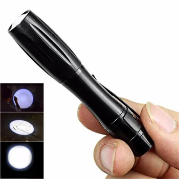 

High Quality Mini 1200LM High Power Torch Cree Q5 LED Tactical Flashlight AAA Lamp Light