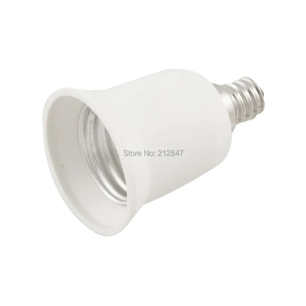 E12 to E27 Base LED Light Lamp Bulb Adapter Converter Screw Socket | Освещение