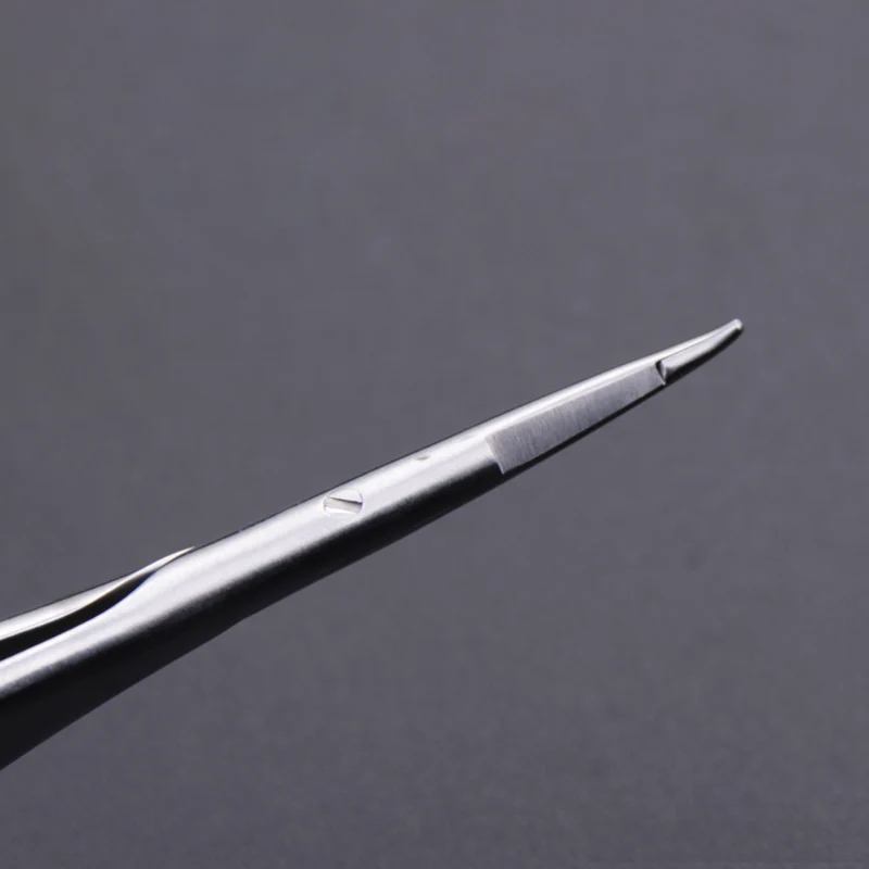 Stainless steel belt cutting needle holder Microscope 12cm beauty scissors needle holder one pliers dual purpose 4