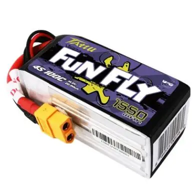

ACE FunFly 1550mAh 4S1P 100C lipo battery geshi fun fly 1550 mah for RC models FPV drones