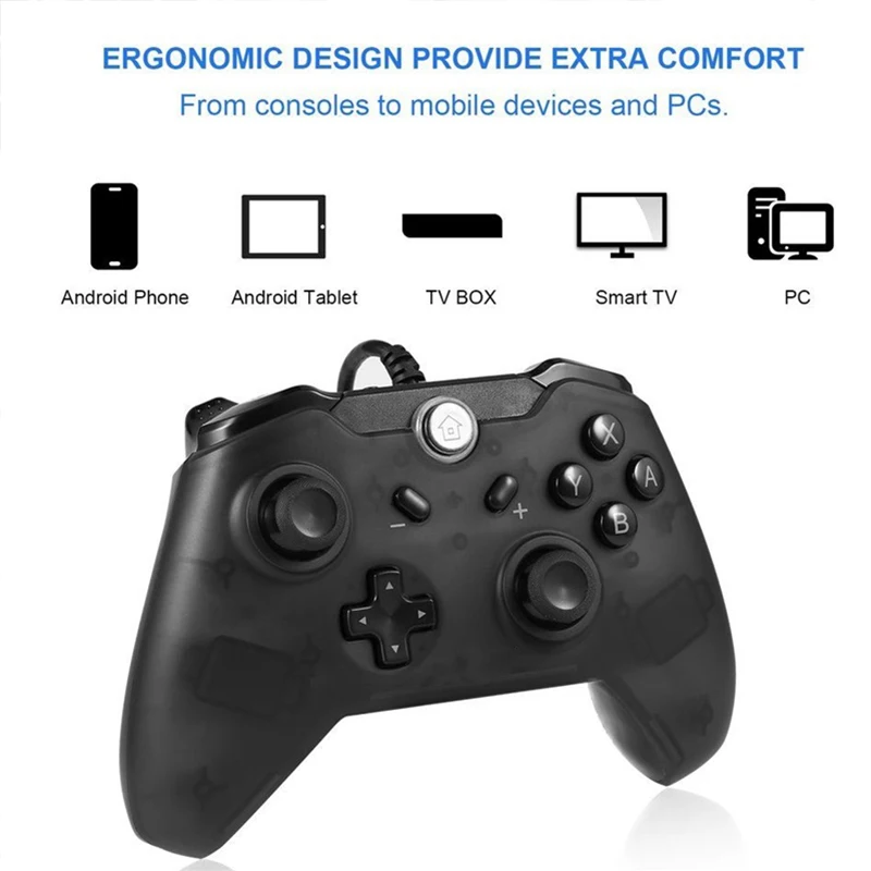 

2.2m USB Wired Controller Gamepad for Nintend Switch Pro Controller Gamepads Gaming Joystick for windows PC Switch Game r20