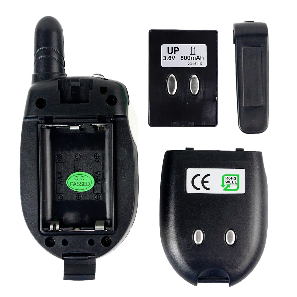 2 шт. Детские Walkie Talkie ЕС плагин для детей Retevis RT602 0,5 Вт PMR 8/22CH PTT фонарик Перезаряжаемые Батарея мини 2Way радио