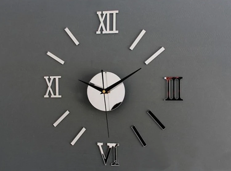 

3D Wall Clock Modern Design Wall Clock Creatively DIY Wall Clocks On Wall Kitchen Living Room Home Decor